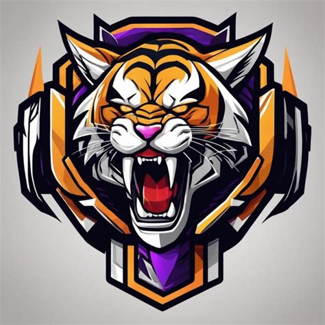 Premium AI Image | Tiger Strike eSports Logo Dominating the Gaming Arena