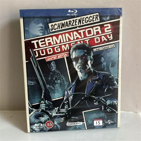 TERMINATOR 2 JUDGEMENT Day Limited Edition Blu Ray Region A B C New