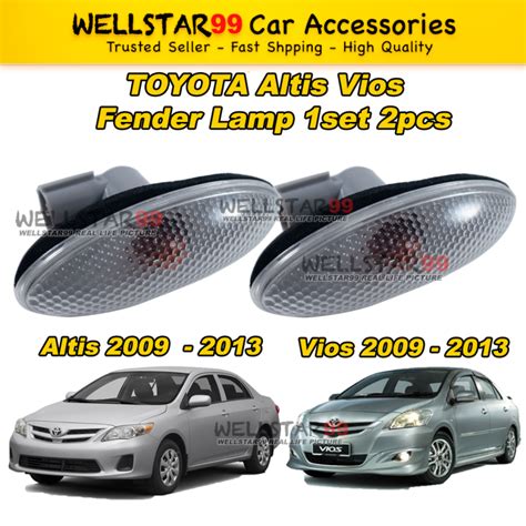 Toyota Vios NCP93 Altis 2009 To 2013 Fender Signal Lamp Side Light