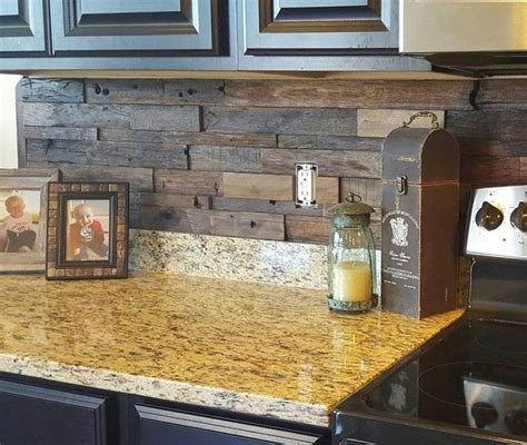 Rustic Wood Kitchen Backsplash – Kitchen Info