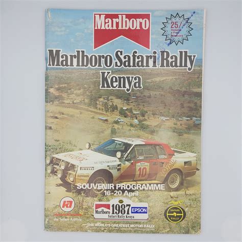 Programme The Safari Rally A Tribute