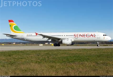 V Amc Airbus A Air Senegal Monica De Guidi Jetphotos