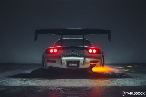 Mazda Rx 7 With 700hp 13b Rew Shoots Flames For Inaugural Poster Shoot