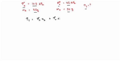 Solved On Mixing Heptane And Octane Form An Ideal Solution At K