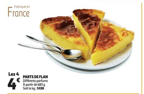 Promo Parts De Flan Chez Auchan ICatalogue Fr