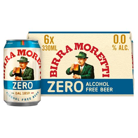 Birra Moretti Zero 0 0 Bier Blik Per Set 1980 Ml