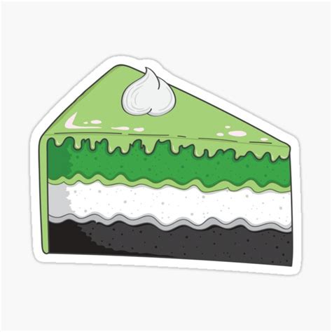 Aromantic Pride Cake Aromantic Pride Flag Colours Sticker By Cake