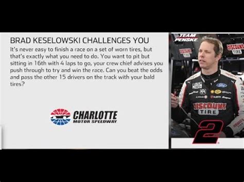 Nascar Heat Challenge Guide Brad Keselowski Youtube