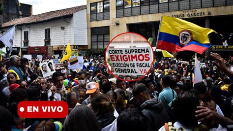 Marchas Hoy 22 De Febrero En Bogotá Manifestaciones En Vivo