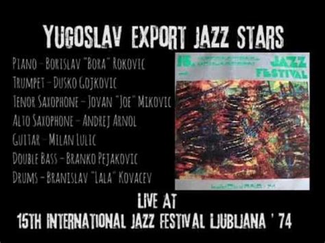 Yugoslav Export Jazz Stars Skopje Nights Live With Lala