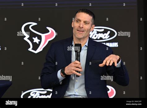 The Houston Texans General Manager Nick Caserio Introduce New Head