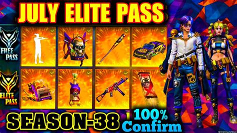 July Elite Pass Free Fire Season Elite Pass Full Video