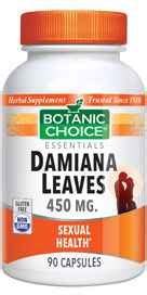 Damiana Leaves Capsules 450 Mg 90 Capsules | Abado