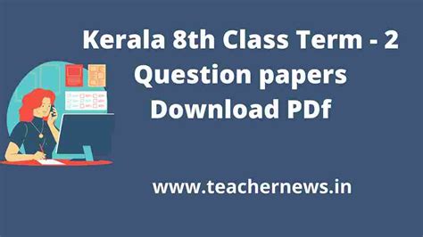 Kerala 2nd Term 8th Class Question Papers 2023 Download Half Yearly Model Papers Teachernews