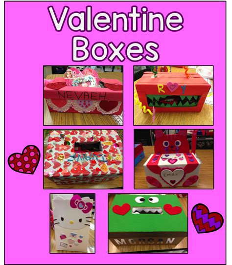 Valentines Box Projects For Kindergarten And First Grade