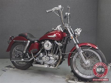 Harley Davidson Xlh Sportster Ironhead Red Pembroke New