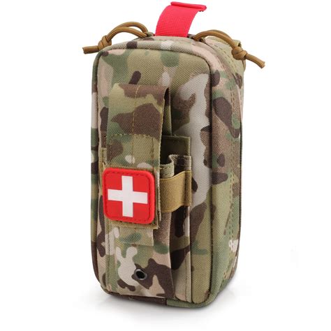 LIVANS Tactical Molle Medical IFAK Pouch, Tactical EMT First Aid Pouch ...