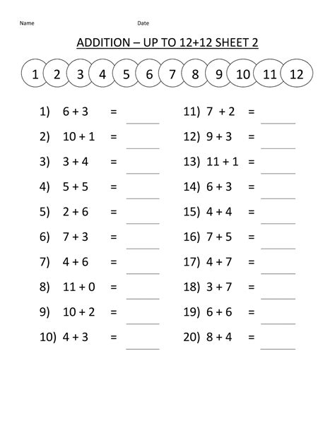 Grade Worksheets In Math And English