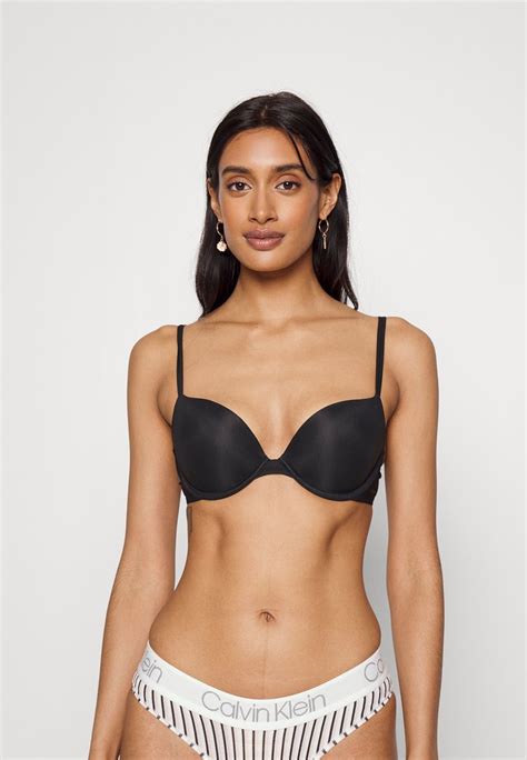 Calvin Klein Underwear Plunge Soutien Gorge Push Up Blacknoir Zalandofr