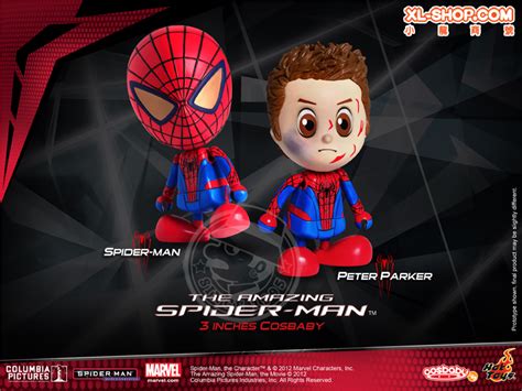 Hot Toys Cosbaby The Amazing Spider Man Twin Pack