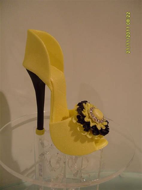 Sugar Shoe Handmade Shoe Cakes Gum Paste Shoe Sugar Shoes