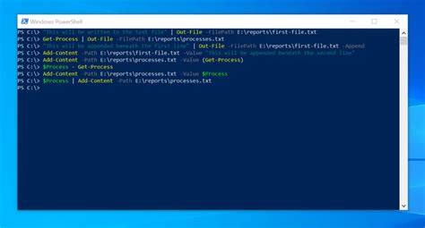 Powershell Write To File Sysadmin Examples Itechguides