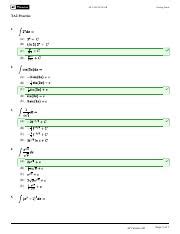 AP Calculus AB Scoring Guide TA2 Practice Questions And Course Hero