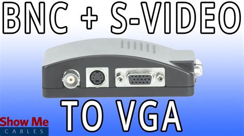 Bnc S Video To Vga Converter Quickly Change Video Signals