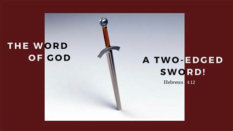 Double Edged Sword Scripture