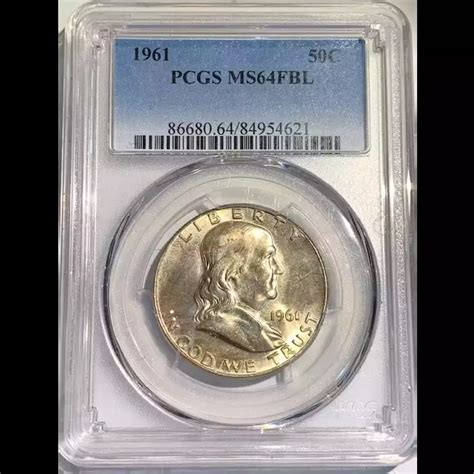 Franklin Half Dollar Pcgs Ms Fbl Bob Paul Rare Coins