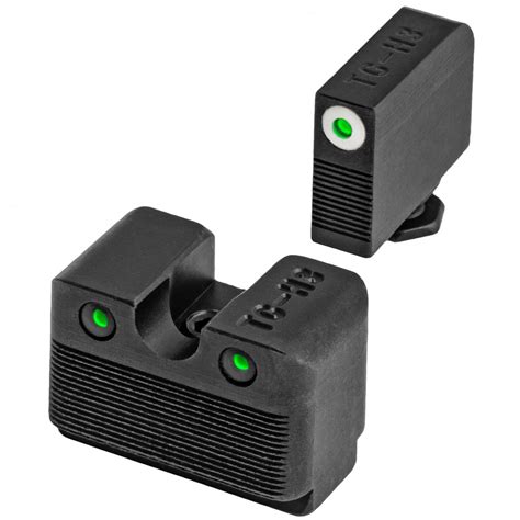 Truglo Tritium Pro Suppressor Height Night Sights For Glock Mos Pistols