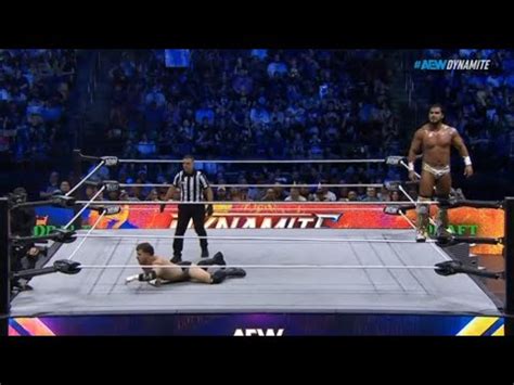 MJF Vs RUSH AEW Dynamite 6 19 24 AEW Dynamite June 19 2024 AEW