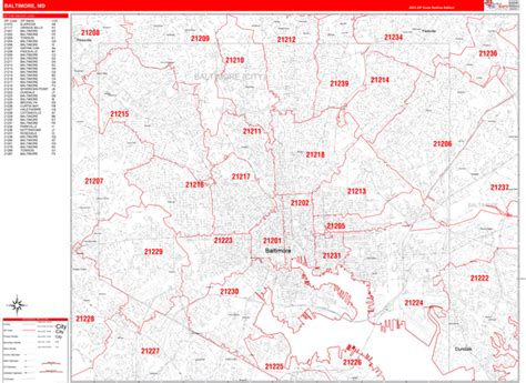 Map Of Baltimore County Zip Codes - Corny Tiphanie