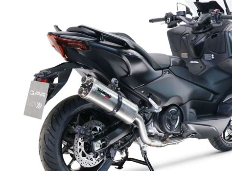 Scarico Gpr Compatibile Con Yamaha T Max Dual Inox