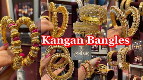 Tanishq Heavy Kangan Style Bangles Fancy Uncut Diamond Bangle Pearl