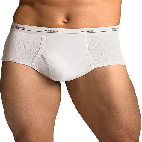 Hanes Mens Tagless No Ride Up Briefs With Comfort Flex Waistband 7