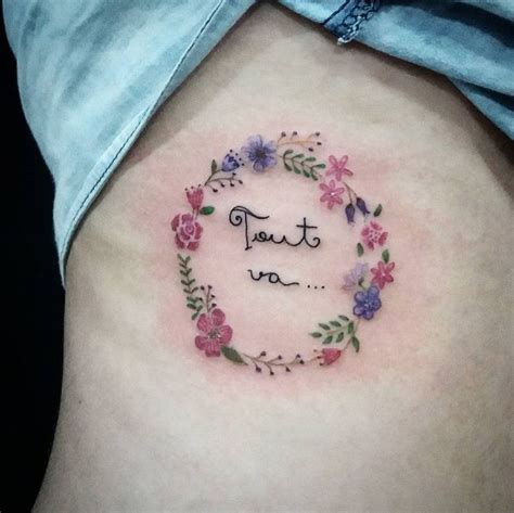 Floral Wreath Tattoo 21 Wreath Tattoo Designs Ideas Design Trends