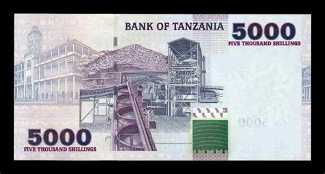 Tanzania 5000 Shillings 2003 Pick 38 Sc Unc NumismÁtica La Lonja