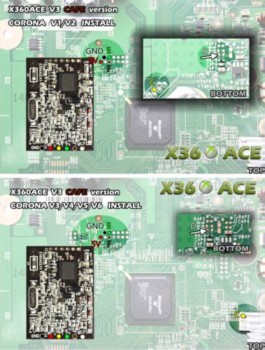 ACE V3 X360 ACEV3 GENUINE FOR XBOX 360 SLIM FOR CORONA TRINITY EBay