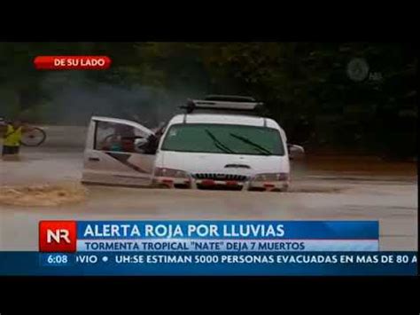 Tormenta tropical Nate deja una nueva víctima mortal YouTube