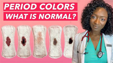 Period Blood Colors Explained Myths What It Says About Your Health