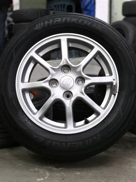 Original 14 Inch Sports Rim Bezza Tyre 70 Auto Accessories On Carousell