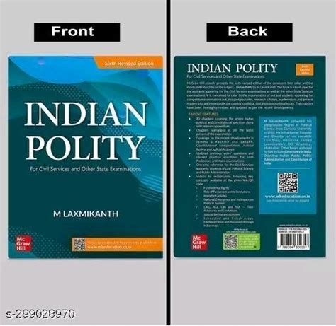 Indian Polity Sixth Revised Edition By M Laxmikant In English Free