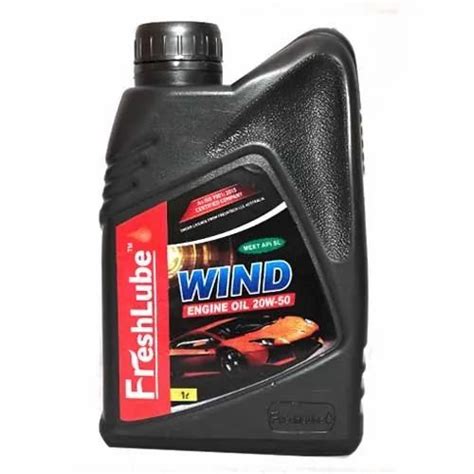 Fresh Lube Car 20W50 Engine Oil Packaging Type Bottle Grade Cf At