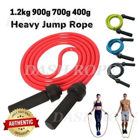 Dashrope 12kg 900g 700g 480g 400g Heavy Jump Rope Weighted Skipping