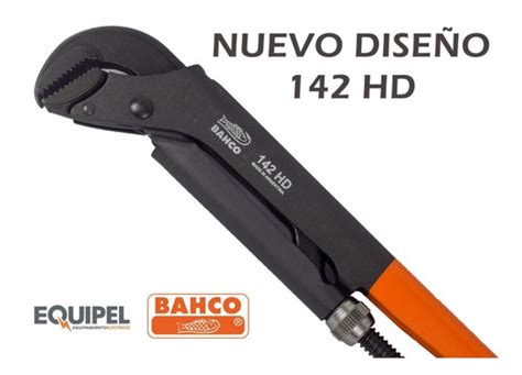 Llave Para Caños Stilson Bahco 142 Reforzada Apertura 65mm Envío gratis