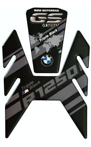 Adesivo Protetor Tanque Bmw R1250 Gs Sport Triple Black 3d