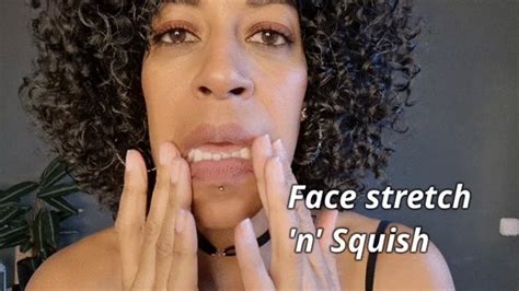 Squishy Face Stretch Golden Lace Clips4sale