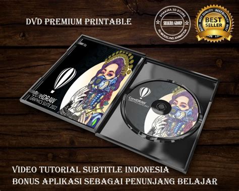 Jual Coreldraw Graphics Suite Plus Video Tutorial Dasar Sampai