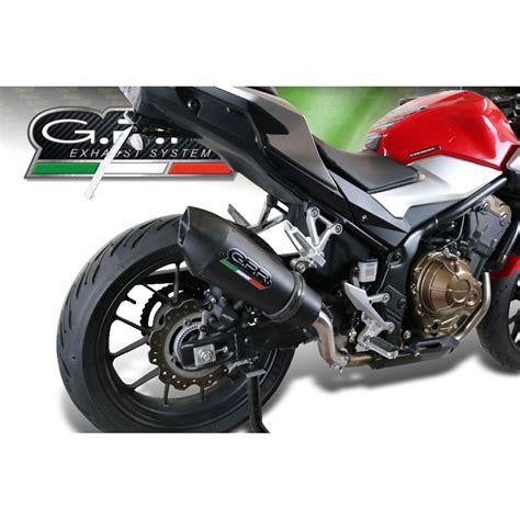 Gpr E H Gpan Blt Gp Evo Black Titanium Slip On Exhaust For Honda